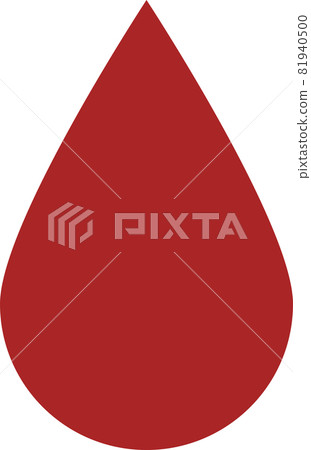 Blood cute illustration simple red water 81940500
