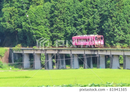 [山口縣] Kiha 40，在鄉下運行的單列火車，錦川青龍線 81941385