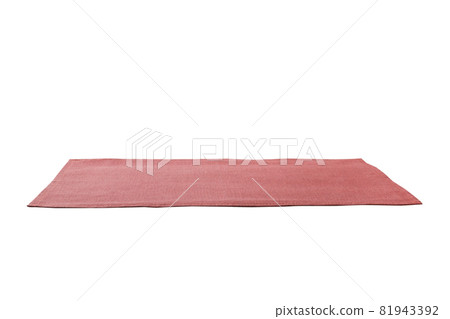 Empty Asian Food Background. place mat on wooden background perspective view with copy space flat lay 81943392