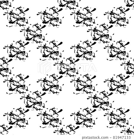 Vector Plaid Brush Seamless Pattern Grange Minimalist Check Geometric Design in Black Color. Modern Grung Collage Background for kids fabric and textile Vector Plaid Brush Seamless Pattern Grange Minimalist Check Geometric Design in Black Color. Modern Grung Collage Background for kids fabric and textile 81947133
