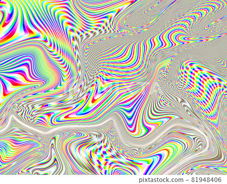 Hippie Trippy Psychedelic Rainbow Background LSD Colorful Wallpaper. Abstract Hypnotic Illusion. Hippie Retro Texture Glitch and Disco Hippie Trippy Psychedelic Rainbow Background LSD Colorful Wallpaper. Abstract Hypnotic Illusion. Hippie Retro Texture Glitch and Disco 81948406