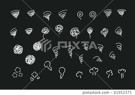 Moyamoya material variation illustration 81952371