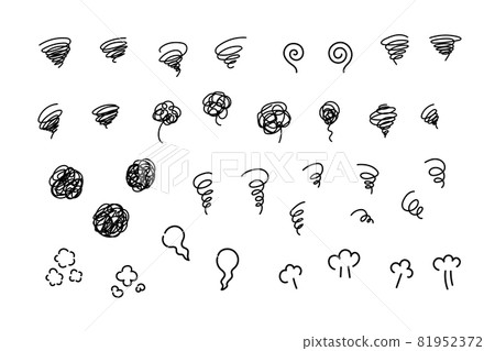 Moyamoya material variation illustration 81952372