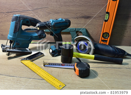 Construction tool for working with wood. Woodworking tool concept.   Construction tool for working with wood. Woodworking tool concept.   81953979