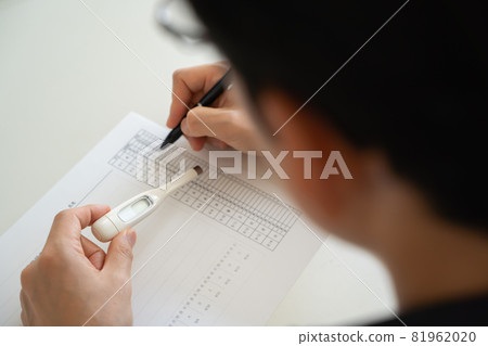 測溫表上的體溫和身體狀況 測溫表上的體溫和身體狀況 81962020