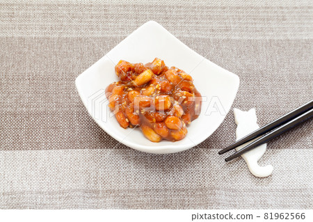 Side dish with peanut miso Side dish with peanut miso 81962566