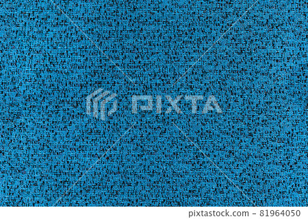 Seamless texture of flat blue synthetic furniture upholstery 81964050