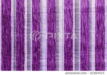 striped synthetic woven upholstery fabric close-up texture striped synthetic woven upholstery fabric close-up texture 81964425