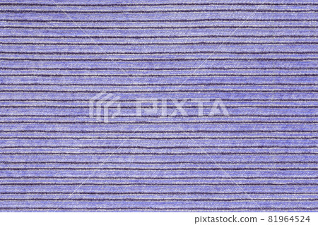 Seamless texture of horisontal stripped purple polyester upholstery. 81964524
