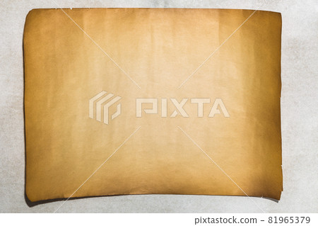 single old sheet of paper single old sheet of paper 81965379