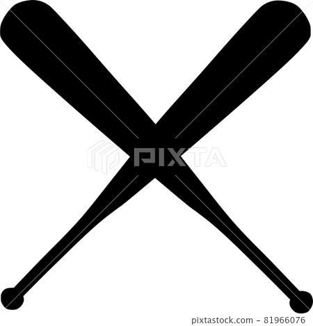 Vector silhouette of Baseball on white background Vector silhouette of Baseball on white background 81966076