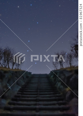 Big Dipper star scenery Big Dipper star scenery 81967324