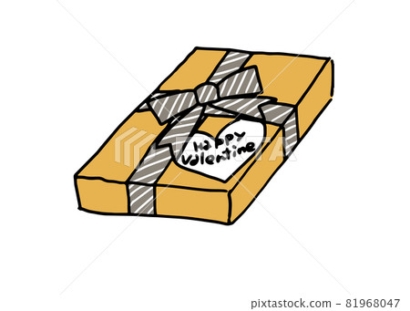 包裹的情人節巧克力 81968047