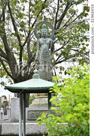 Minuma稻田步行:Shohoin Shingon佛教千山學校交通安全觀音 Minuma稻田步行:Shohoin Shingon佛教千山學校交通安全觀音 81968459