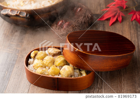 栗子飯、熟飯 81969173