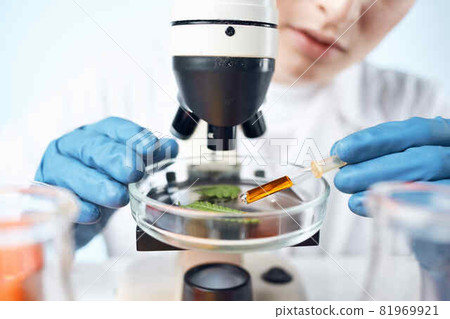 Laboratory microscope research microbiology science 81969921