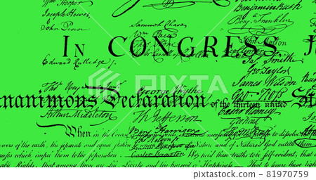 Written constitution of the United States 4k Written constitution of the United States 4k 81970759