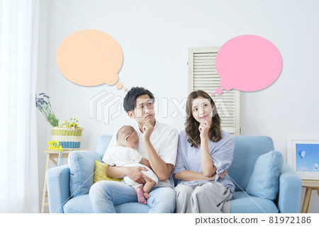 Thinking couple 81972186