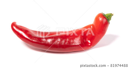 Red sweet pointed pepper Red sweet pointed pepper 81974488