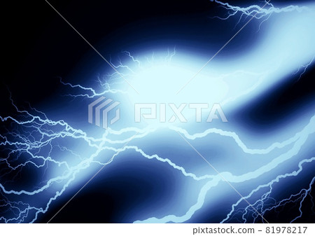 抽象的閃電圖 81978217