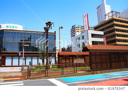 電車設施遍布市中心的豐橋市風光 81978347