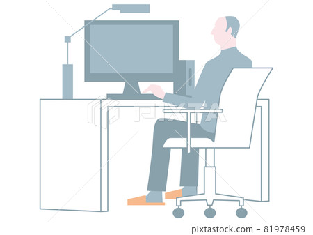 研究計算機的老人 研究計算機的老人 81978459