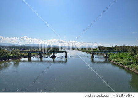 拆除中的小柳橋 奧州市水澤市 81979673