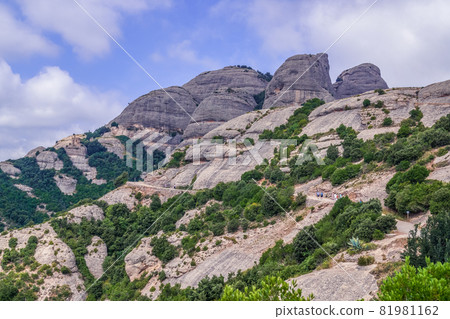 Malformed rocky mountain in Moncellat (Catalonia, Spain) Malformed rocky mountain in Moncellat (Catalonia, Spain) 81981162