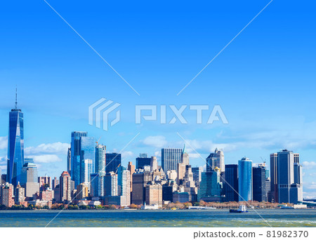 New York Lower Manhattan Skyscraper New York Lower Manhattan Skyscraper 81982370