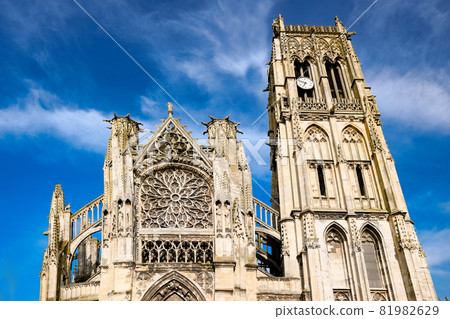 Church of Dieppe Saint Jacques in Normandie France 81982629