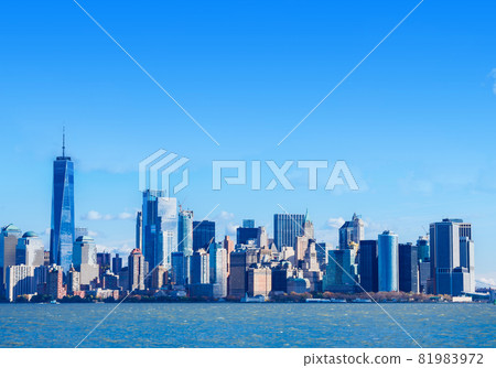 New York Lower Manhattan Skyscraper 81983972