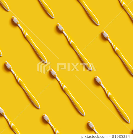 printable yellow toothbrush pattern seamless with yellow background printable yellow toothbrush pattern seamless with yellow background 81985224