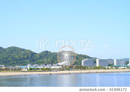 蒲郡市、拉古娜十博世和三河灣的風景 蒲郡市、拉古娜十博世和三河灣的風景 81986172