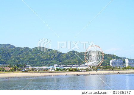 蒲郡市、拉古娜十博世和三河灣的風景 蒲郡市、拉古娜十博世和三河灣的風景 81986177