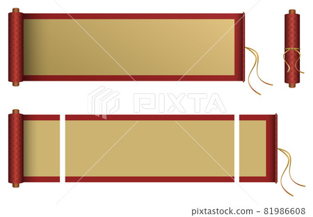 Adjustable red scroll 81986608