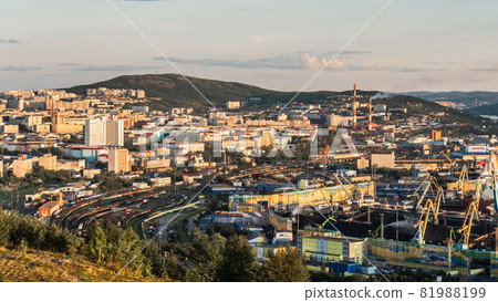Cityscape of Murmansk Cityscape of Murmansk 81988199