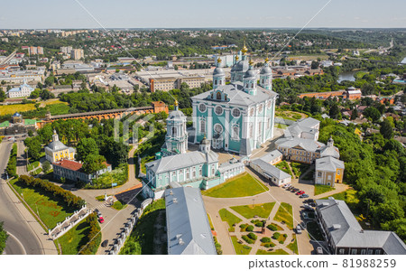 Assumption Cathedral in Smolensk city Assumption Cathedral in Smolensk city 81988259