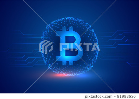bitcoin blockchain digital cryptocurrency concept background bitcoin blockchain digital cryptocurrency concept background 81988656