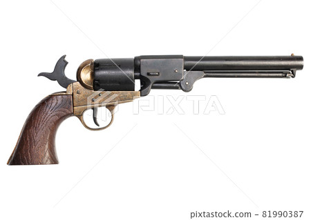 Old West Gun - Cocked and Locked Army Revolver Old West Gun - Cocked and Locked Army Revolver 81990387