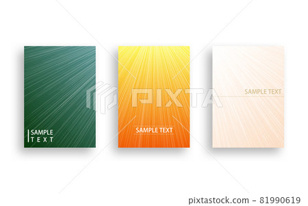 Abstract cover design with thin lines radiating Abstract cover design with thin lines radiating 81990619