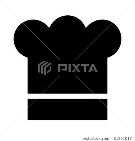 廚師帽剪影 廚師帽剪影 81991017