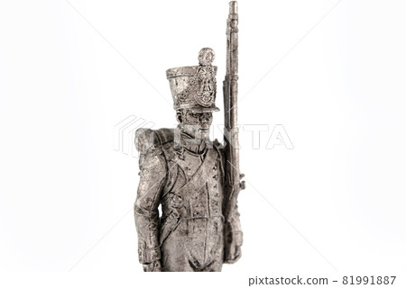 A miniature figure of a tin soldier of the revolutionary A miniature figure of a tin soldier of the revolutionary 81991887