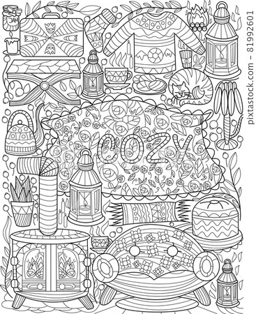 household furniture coloring pages