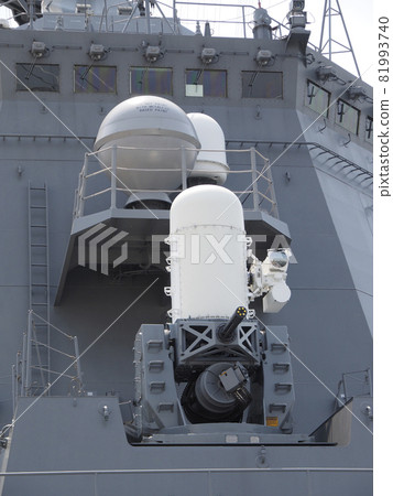 Escort ship anti-aircraft firearm phalanx Escort ship anti-aircraft firearm phalanx 81993740