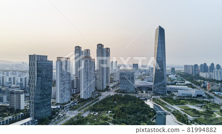 Northeast Trade Tower, The Sharp First World, The Sharp Central Park, Sheraton Incheon Hotel, Songdo Central Park, Songdo, Yeonsu-gu, Incheon Northeast Trade Tower, The Sharp First World, The Sharp Central Park, Sheraton Incheon Hotel, Songdo Central Park, Songdo, Yeonsu-gu, Incheon 81994882