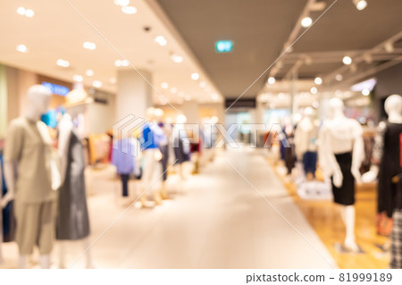 blurred store cloth boutique shop 81999189