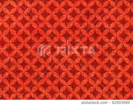 Japanese pattern glitter background material Cloisonne pattern red Japanese pattern glitter background material Cloisonne pattern red 82003060