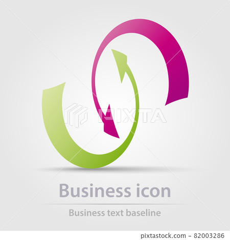 Originally designed vector color business icon Originally designed vector color business icon 82003286