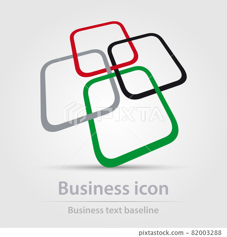 Originally designed vector color business icon Originally designed vector color business icon 82003288
