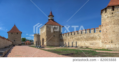Fortress walls and towers of the Bender fortress, Moldova 82003888